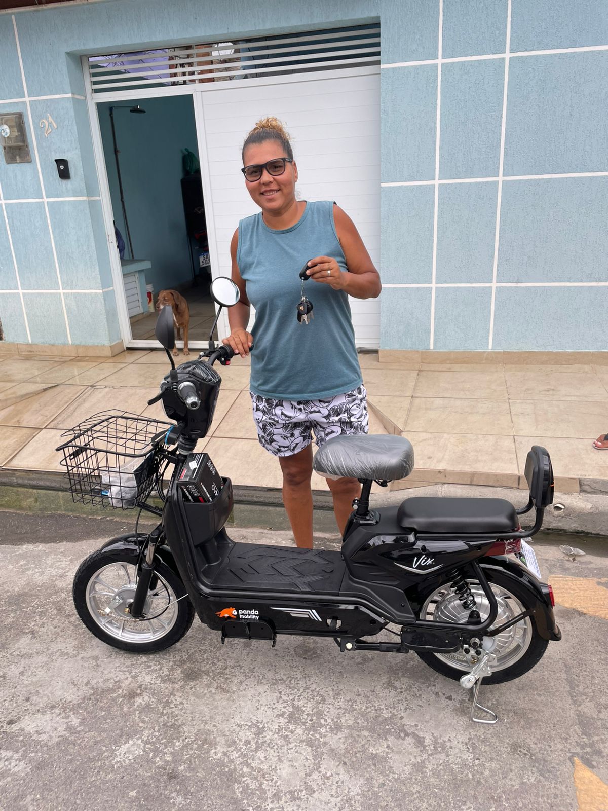 Scooter elétrica Panda